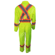 EN20471 Manufacture T/C High Visibility Safety Coverall